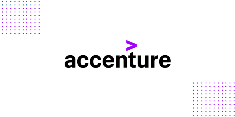 accenture Indian IT Company  vector image